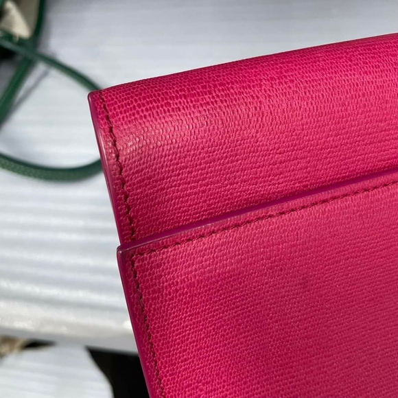 100% Authentic Saint Laurent Leather Long Wallet - Picture 7 of 12